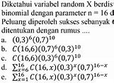 Diketahui Ekspansi Binomial X 1 X 2018