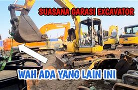 Project Excavator Komatsu Bergetar Saat Memasang